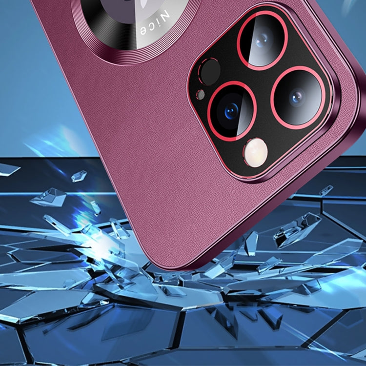 R-JUST RH05 Magnetic Leather Metal Phone Case