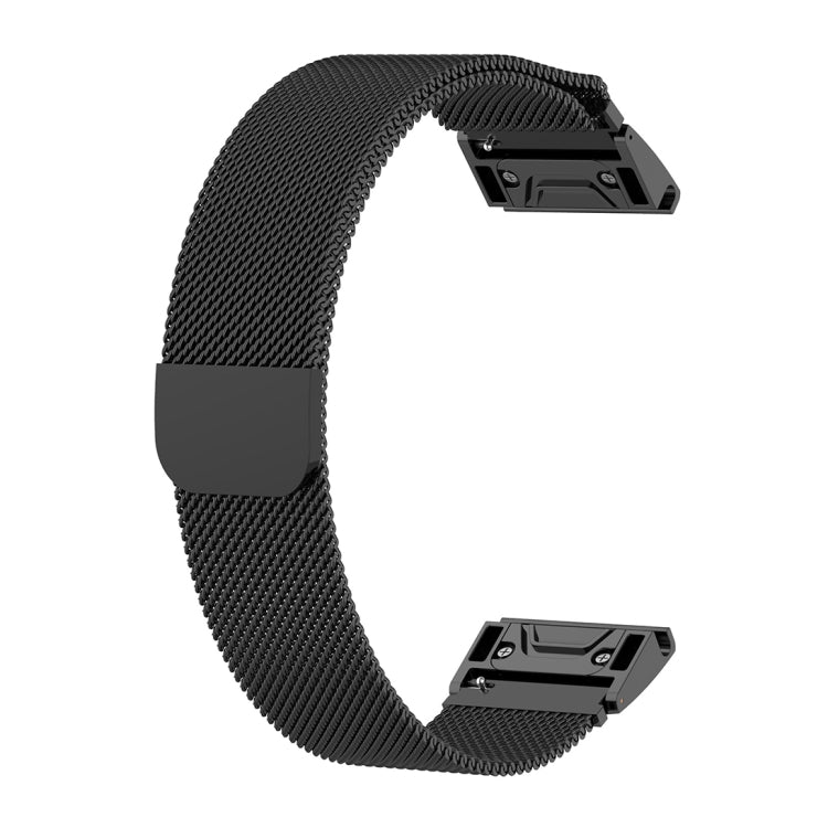 Milanese Replacement Wrist Strap Watchband, For Garmin Fenix 5X, For Garmin Fenix 5S