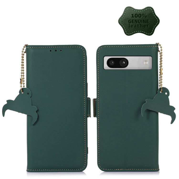 Genuine Leather Magnetic RFID Leather Phone Case