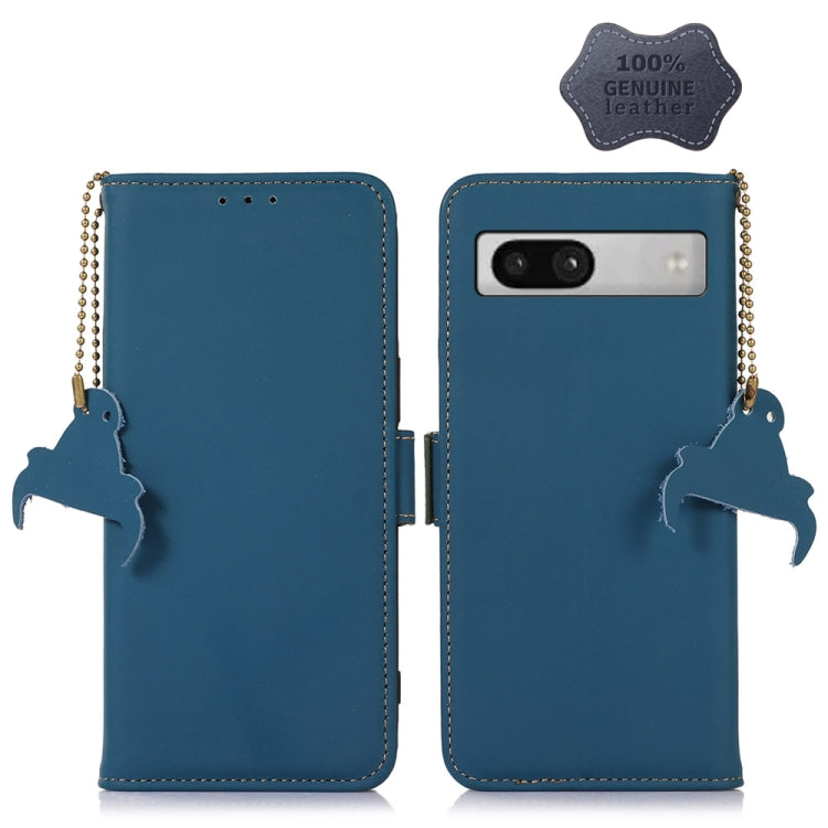 Genuine Leather Magnetic RFID Leather Phone Case