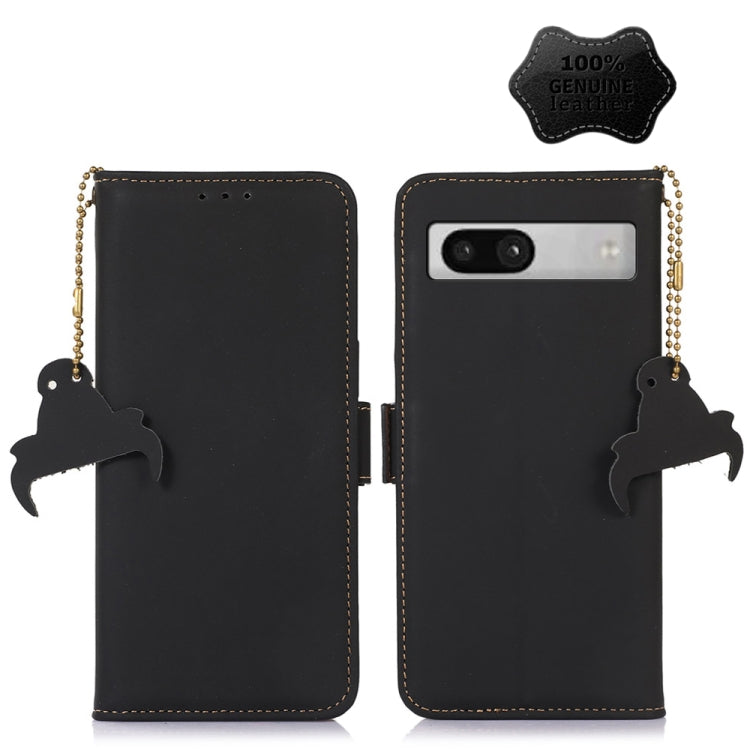 Genuine Leather Magnetic RFID Leather Phone Case