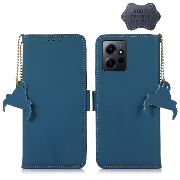 Genuine Leather Magnetic RFID Leather Phone Case