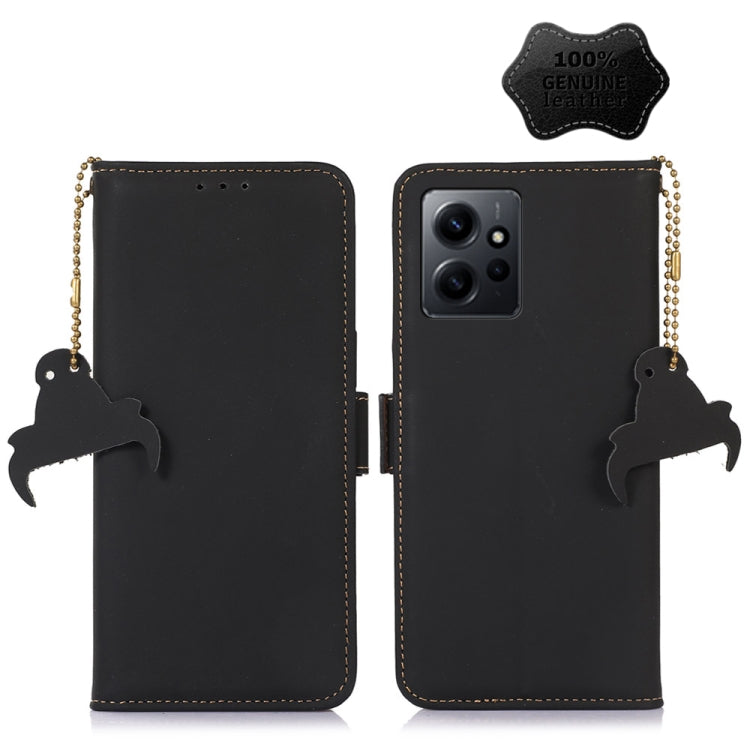 Genuine Leather Magnetic RFID Leather Phone Case