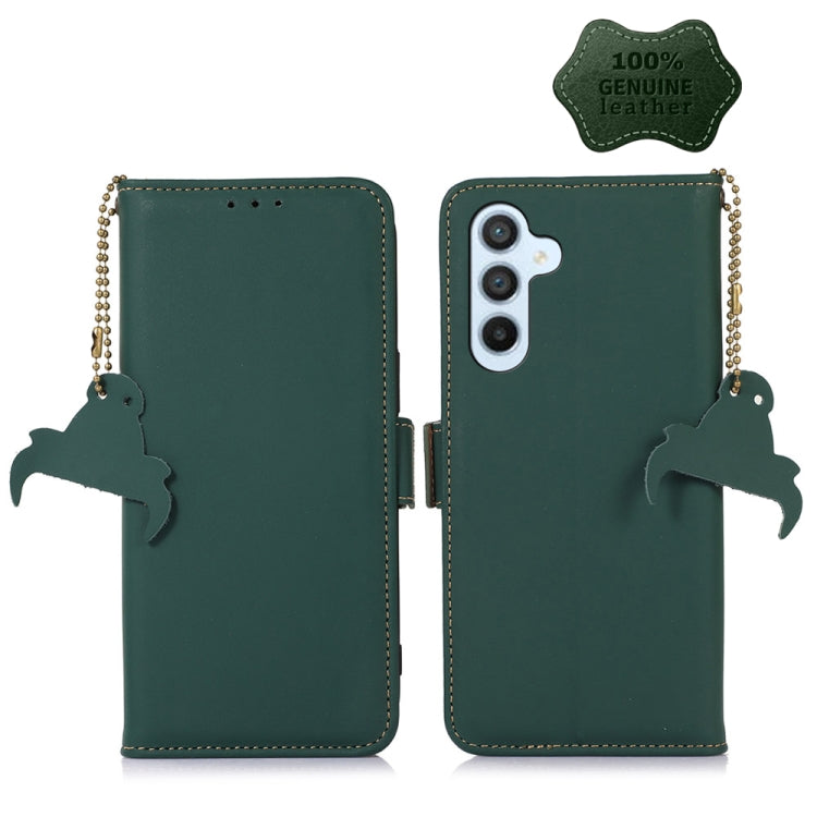 Genuine Leather Magnetic RFID Leather Phone Case