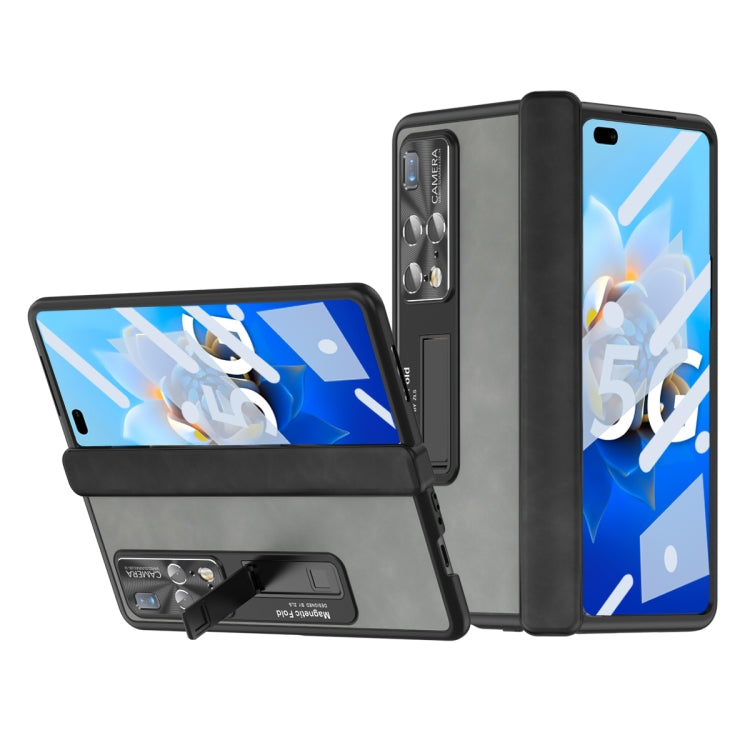 Napa Texture All-inclusive Phone Case, For vivo X Fold, For Huawei Mate X2 5G, For Samsung Galaxy Z Fold2 5G