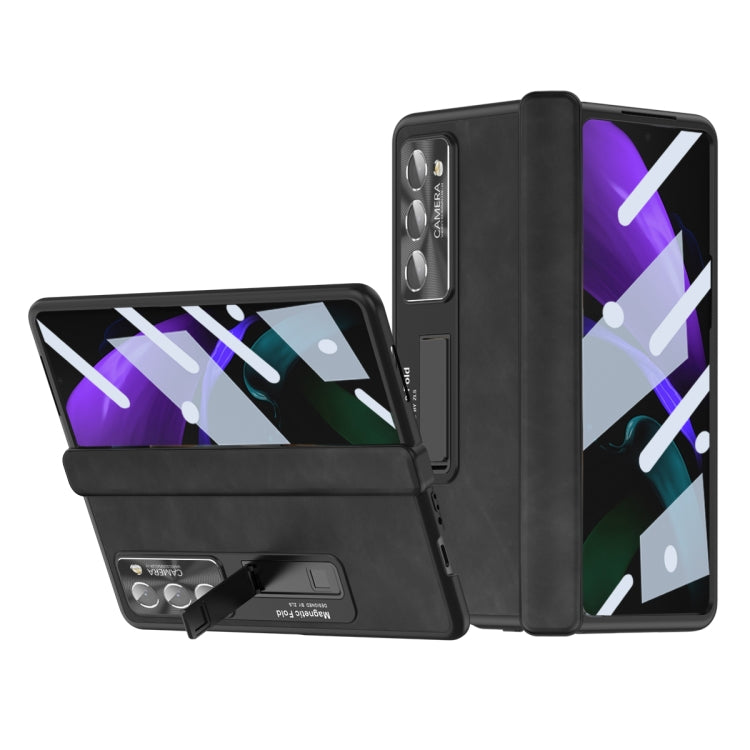 Napa Texture All-inclusive Phone Case, For vivo X Fold, For Huawei Mate X2 5G, For Samsung Galaxy Z Fold2 5G