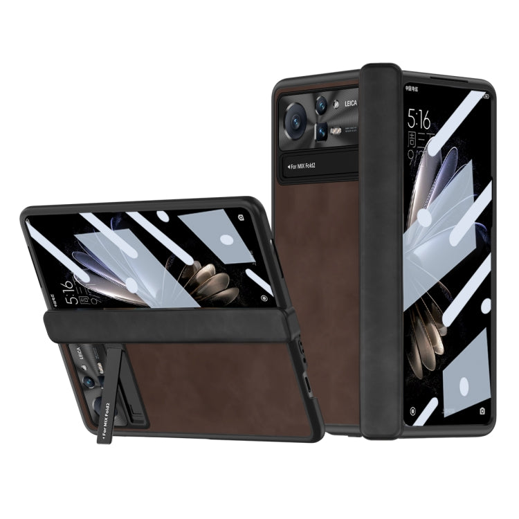 Napa Texture All-inclusive Phone Case, For Xiaomi Mix Fold 2