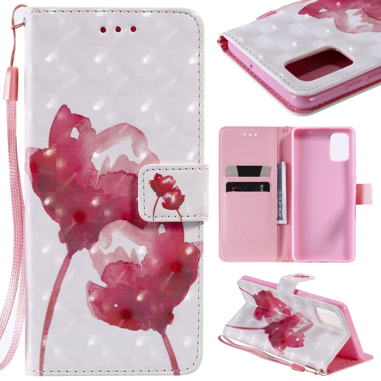 3D Painting Horizontal Flip Leather Case with Holder & Card Slot & Lanyard, For Galaxy A71, For Galaxy S20+, For Galaxy S20, For Sony Xperia 20