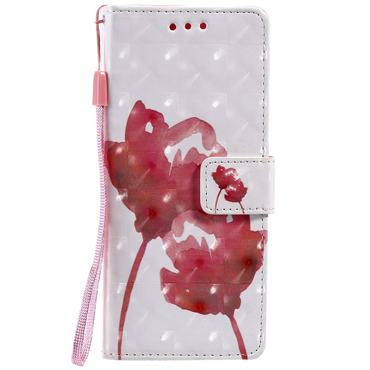 3D Painting Horizontal Flip Leather Case with Holder & Card Slot & Lanyard, For Sony XZ5