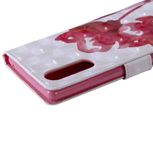 Sony XZ5 leather case open position showing card slot and interior lining