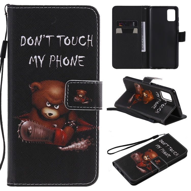 Painting Horizontal Flip Leather Case with Holder & Card Slot & Lanyard, For Galaxy A51, For Galaxy A71, For Galaxy S20 Ultra