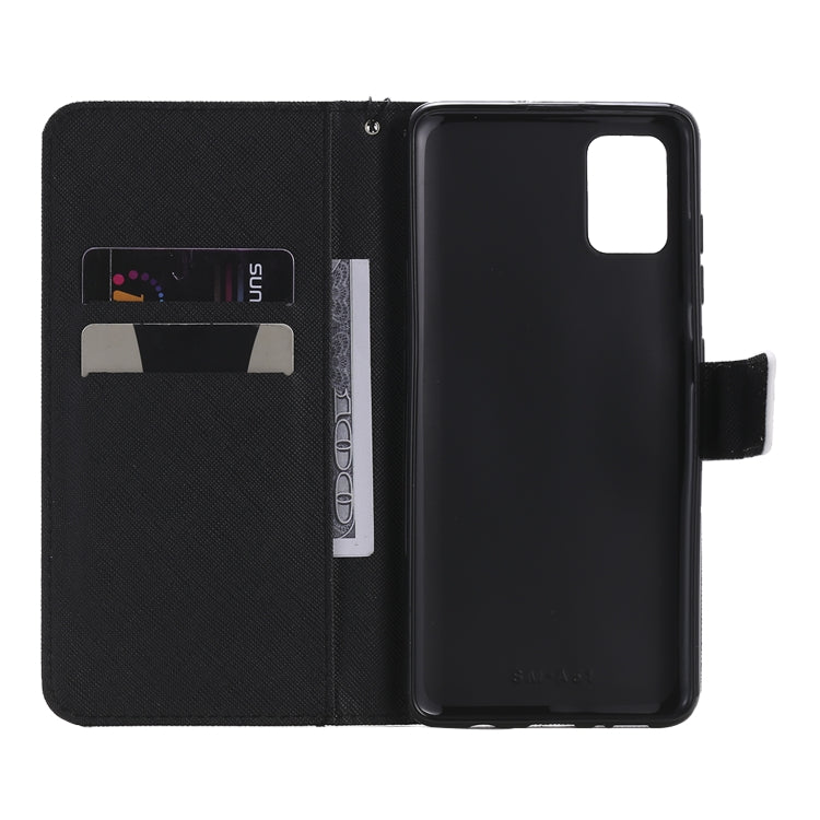 Painting Horizontal Flip Leather Case with Holder & Card Slot & Lanyard, For Galaxy A51, For Galaxy A71, For Galaxy S20 Ultra