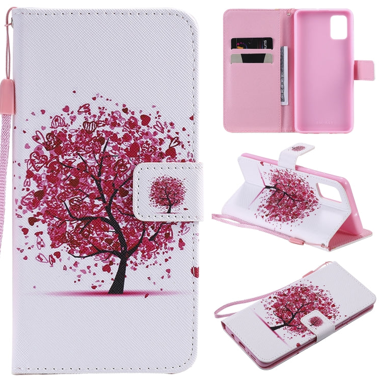 Painting Horizontal Flip Leather Case with Holder & Card Slot & Lanyard, For Galaxy A51, For Galaxy A71, For Galaxy S20 Ultra
