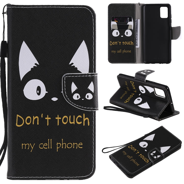 Painting Horizontal Flip Leather Case with Holder & Card Slot & Lanyard, For Galaxy A51, For Galaxy A71, For Galaxy S20 Ultra
