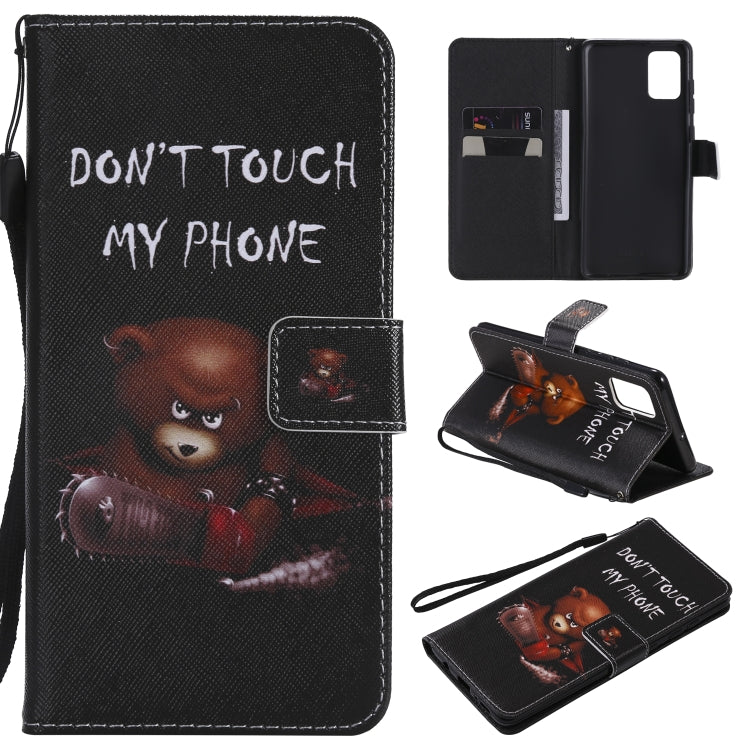 Painting Horizontal Flip Leather Case with Holder & Card Slot & Lanyard, For Galaxy A51, For Galaxy A71, For Galaxy S20 Ultra
