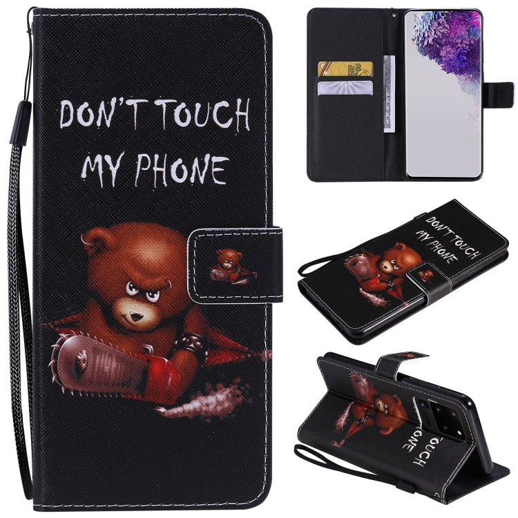 Painting Horizontal Flip Leather Case with Holder & Card Slot & Lanyard, For Galaxy A51, For Galaxy A71, For Galaxy S20 Ultra