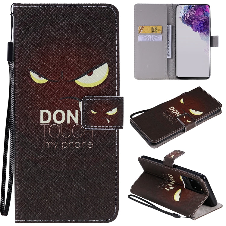 Painting Horizontal Flip Leather Case with Holder & Card Slot & Lanyard, For Galaxy A51, For Galaxy A71, For Galaxy S20 Ultra