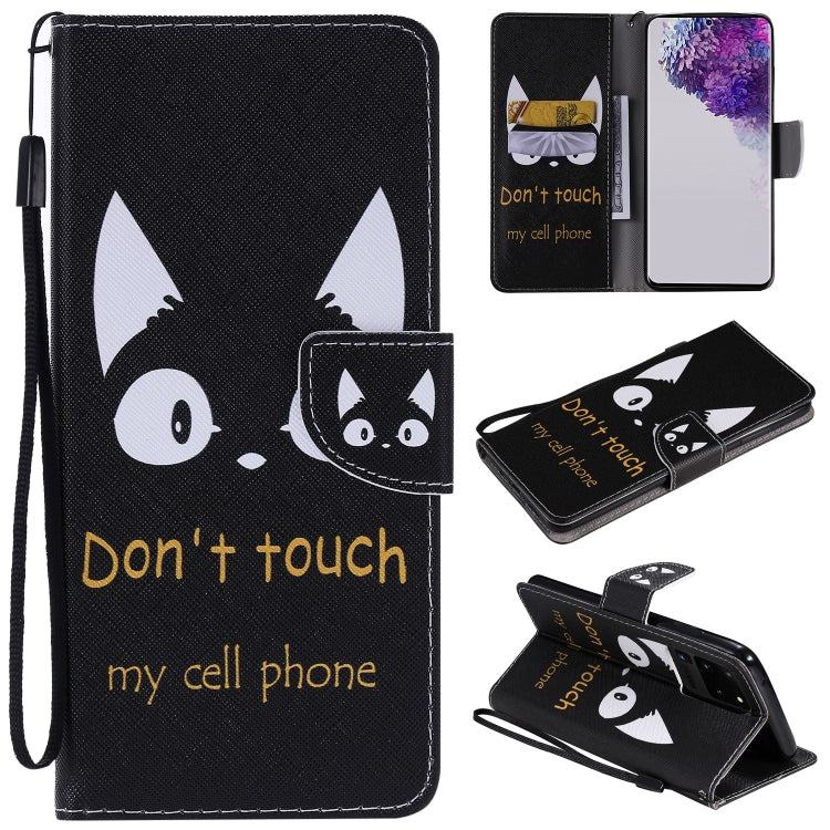 Painting Horizontal Flip Leather Case with Holder & Card Slot & Lanyard, For Galaxy A51, For Galaxy A71, For Galaxy S20 Ultra