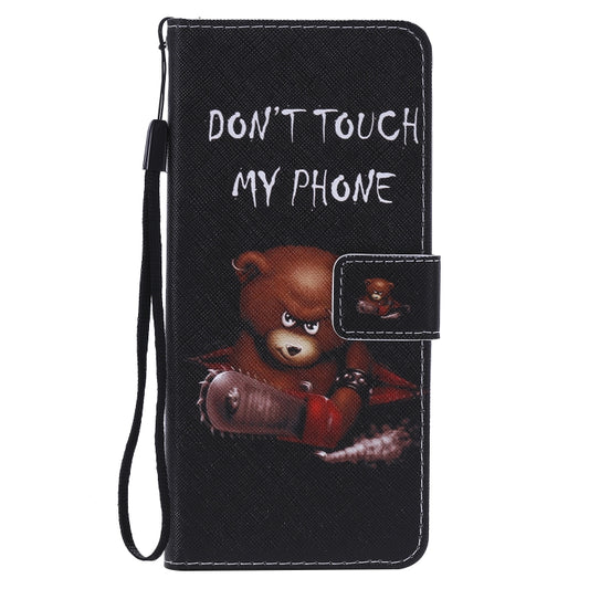Galaxy S20 phone case front view showing artistic painting design and protective closure