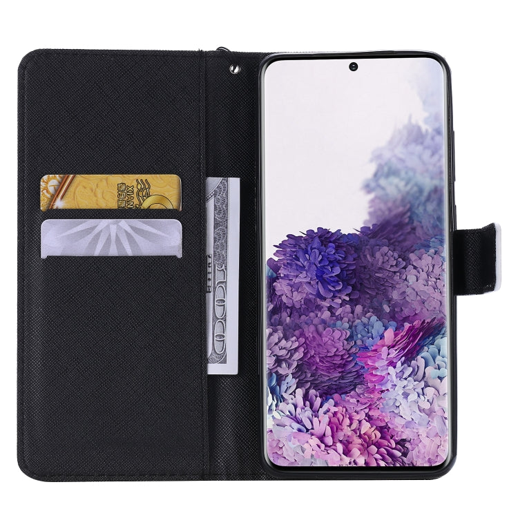 Painting Horizontal Flip Leather Case with Holder & Card Slot & Lanyard, For Galaxy S20+, For Galaxy S20, For Sony XZ5