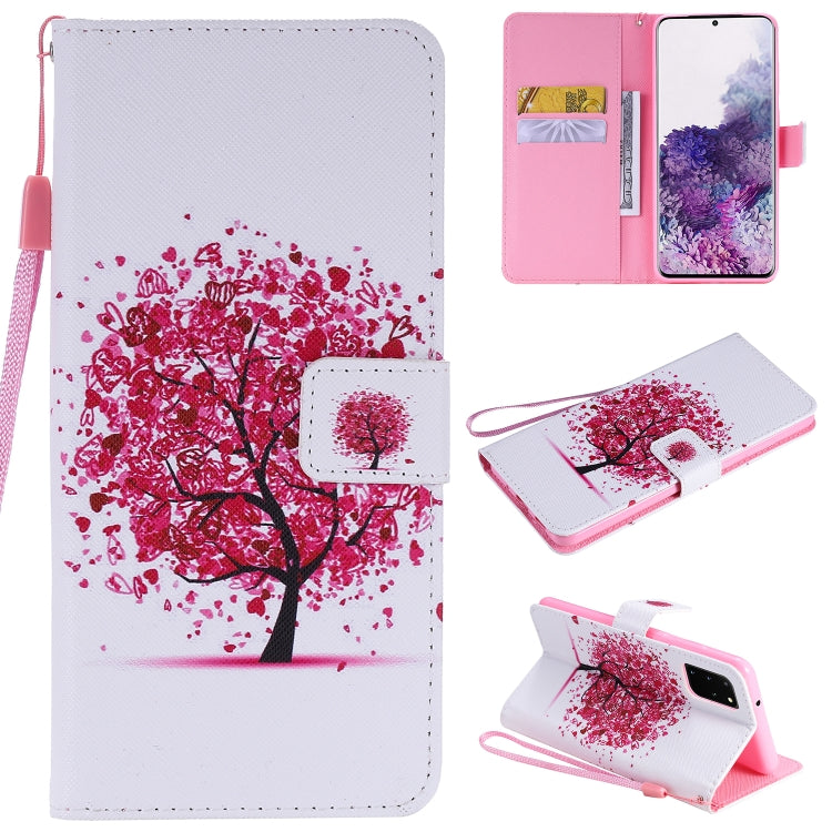 Painting Horizontal Flip Leather Case with Holder & Card Slot & Lanyard, For Galaxy S20+, For Galaxy S20, For Sony XZ5