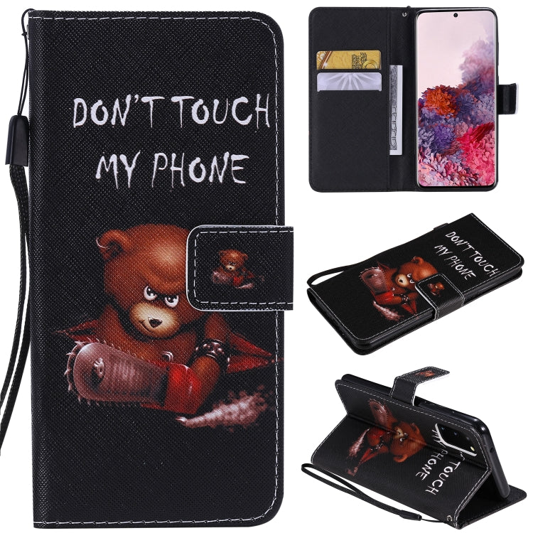 Painting Horizontal Flip Leather Case with Holder & Card Slot & Lanyard, For Galaxy S20+, For Galaxy S20, For Sony XZ5