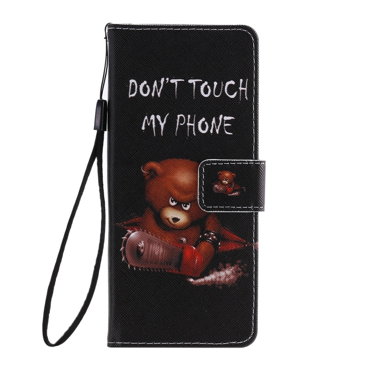 Painting Horizontal Flip Leather Case with Holder & Card Slot & Lanyard, For Sony Xperia 20
