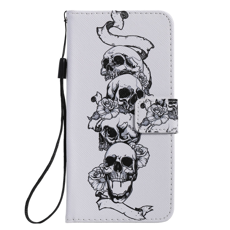 Painting Horizontal Flip Leather Case with Holder & Card Slot & Lanyard, For Galaxy A51, For Galaxy A71
