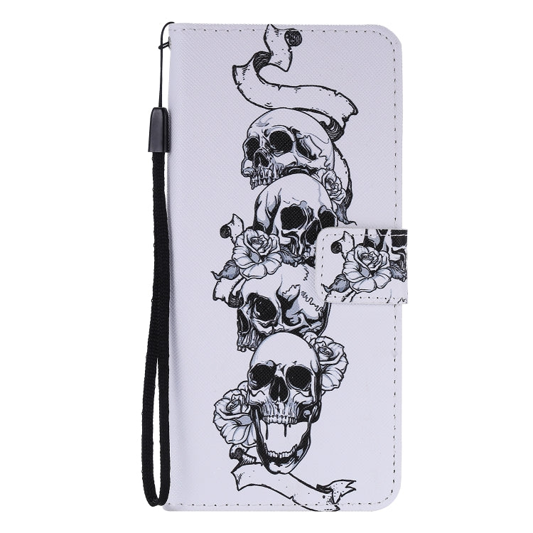 Painting Horizontal Flip Leather Case with Holder & Card Slot & Lanyard, For Galaxy S20+, For Galaxy S20 Ultra