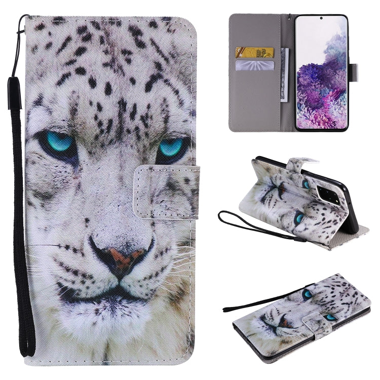 Painting Horizontal Flip Leather Case with Holder & Card Slot & Lanyard, For Galaxy S20+, For Galaxy S20 Ultra