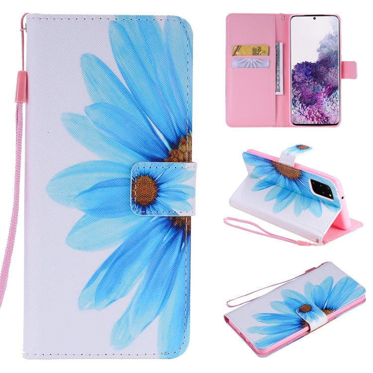 Painting Horizontal Flip Leather Case with Holder & Card Slot & Lanyard, For Galaxy S20+, For Galaxy S20 Ultra