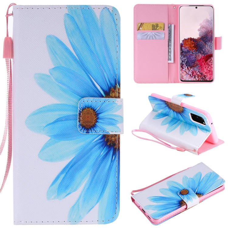 Painting Horizontal Flip Leather Case with Holder & Card Slot & Lanyard, For Galaxy S20, For Sony Xperia 20