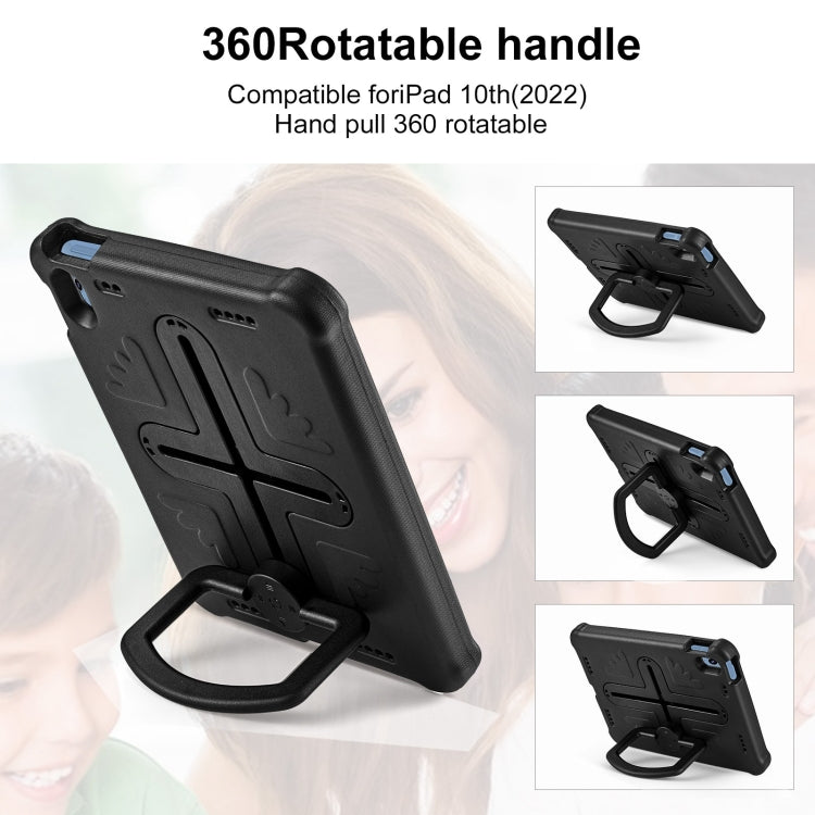 Shield 360 Rotation Handle EVA Shockproof PC Tablet Case, For iPad 10th Gen 10.9 2022