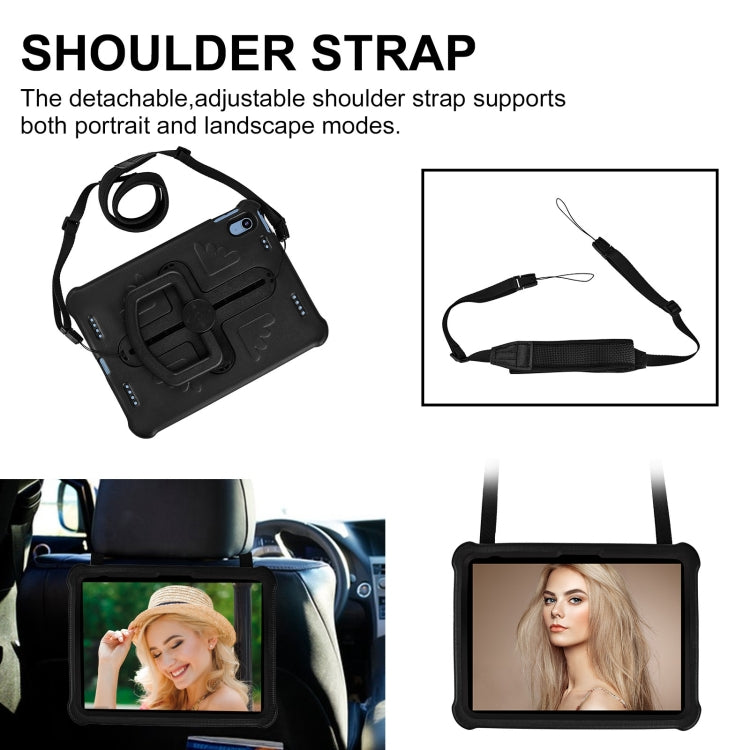 Shield 360 Rotation Handle EVA Shockproof PC Tablet Case, For iPad 10th Gen 10.9 2022