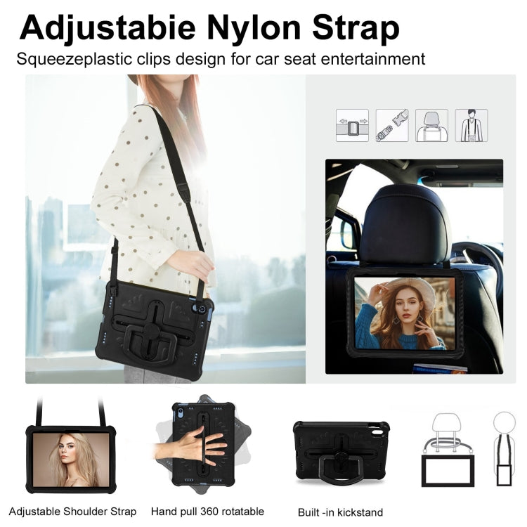 Shield 360 Rotation Handle EVA Shockproof PC Tablet Case, For iPad 10th Gen 10.9 2022