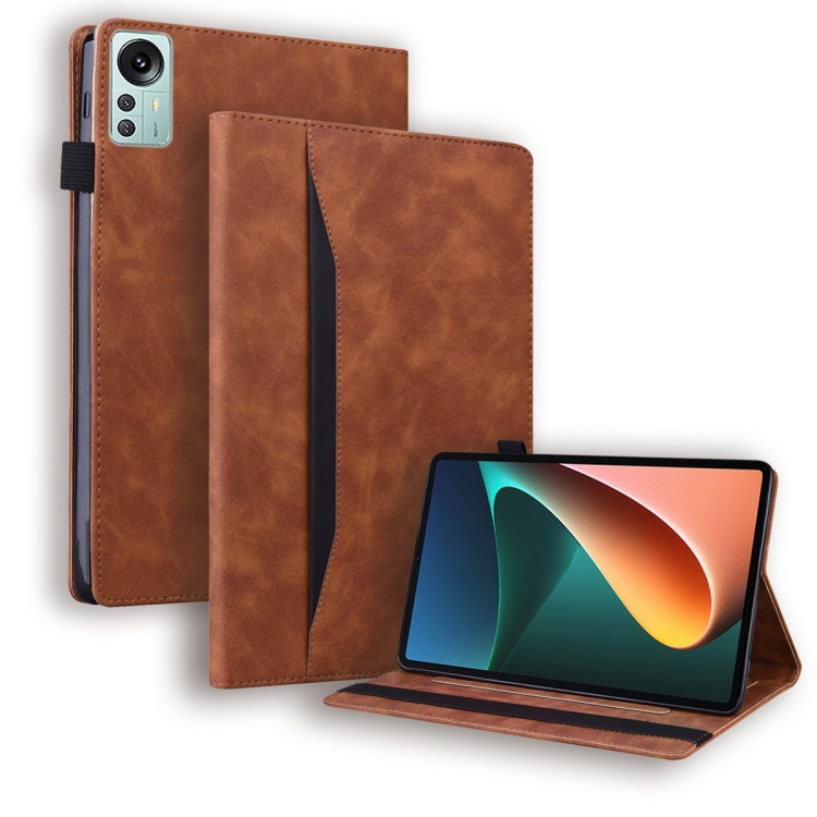 Business Shockproof Horizontal Flip Leather Tablet Case, For Xiaomi Pad 5 Pro 12.4 inch, For Lenovo Tab P11 Pro Gen 2, For Lenovo Tab M10 Plus 10.6 3rd Gen 2022