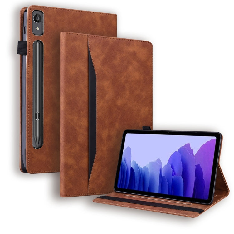 Business Shockproof Horizontal Flip Leather Tablet Case, For Xiaomi Pad 5 Pro 12.4 inch, For Lenovo Tab P11 Pro Gen 2, For Lenovo Tab M10 Plus 10.6 3rd Gen 2022