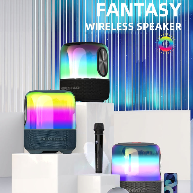 HOPESTAR SC-01 Waterproof LED Light Wireless Bluetooth Speaker, SC-01