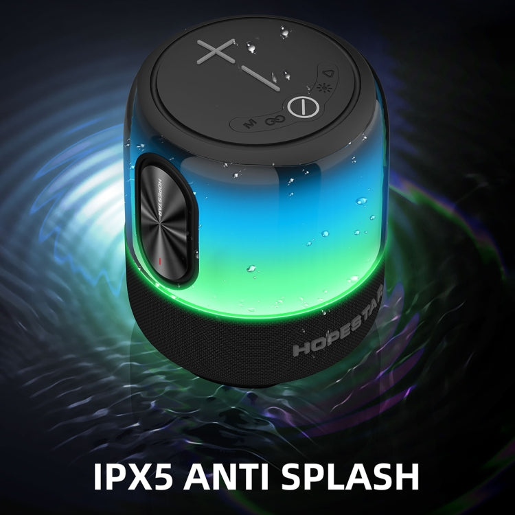 HOPESTAR SC-01 Waterproof LED Light Wireless Bluetooth Speaker, SC-01