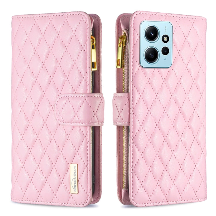 Diamond Lattice Zipper Wallet Leather Flip Phone Case, For Xiaomi Redmi Note 12 4G Global, For Nokia G22, For Samsung Galaxy A24 4G, For Samsung Galaxy M14 5G