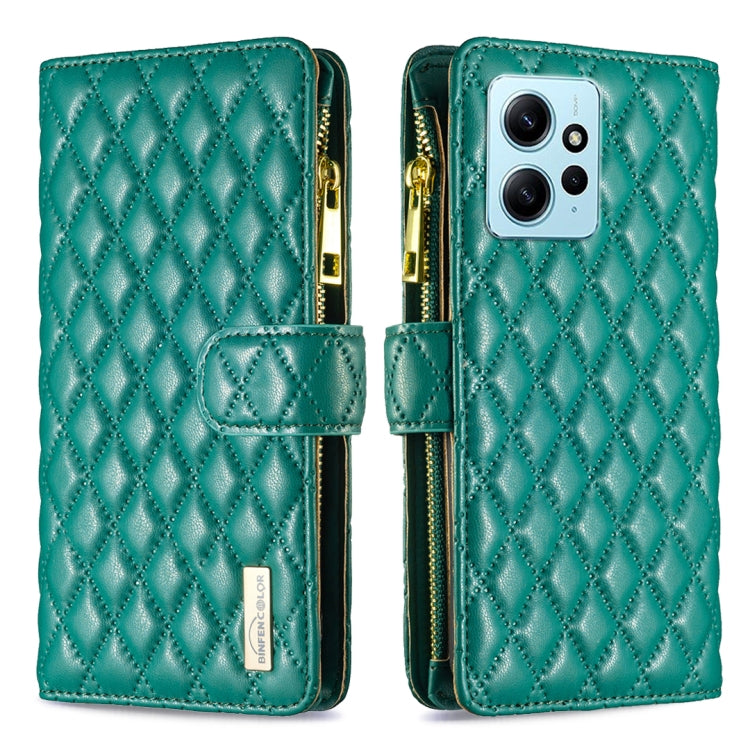 Diamond Lattice Zipper Wallet Leather Flip Phone Case, For Xiaomi Redmi Note 12 4G Global, For Nokia G22, For Samsung Galaxy A24 4G, For Samsung Galaxy M14 5G