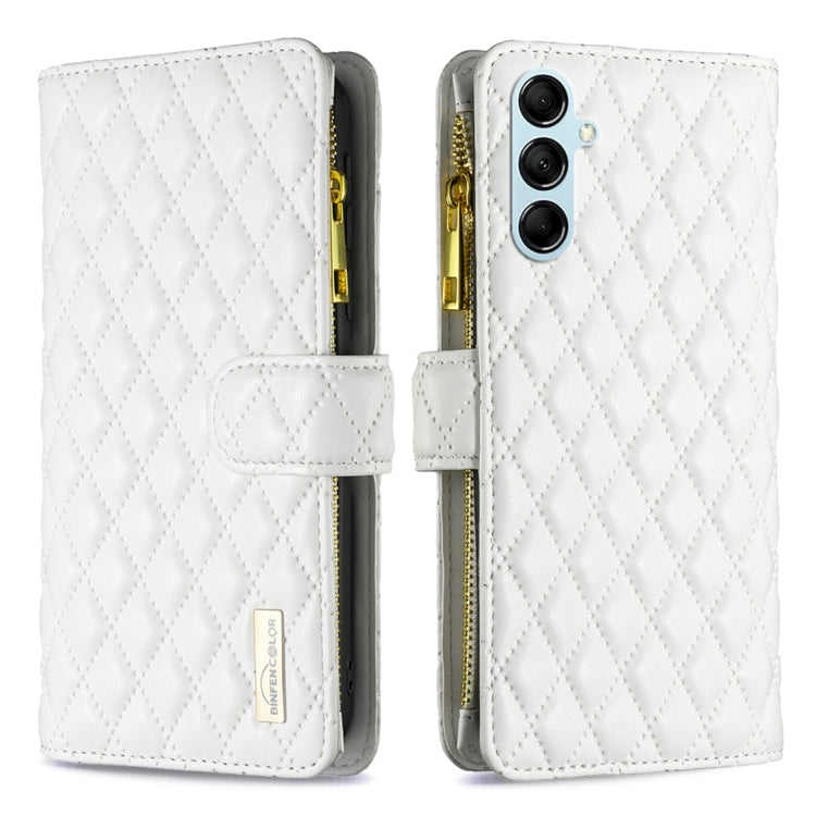 Diamond Lattice Zipper Wallet Leather Flip Phone Case, For Xiaomi Redmi Note 12 4G Global, For Nokia G22, For Samsung Galaxy A24 4G, For Samsung Galaxy M14 5G