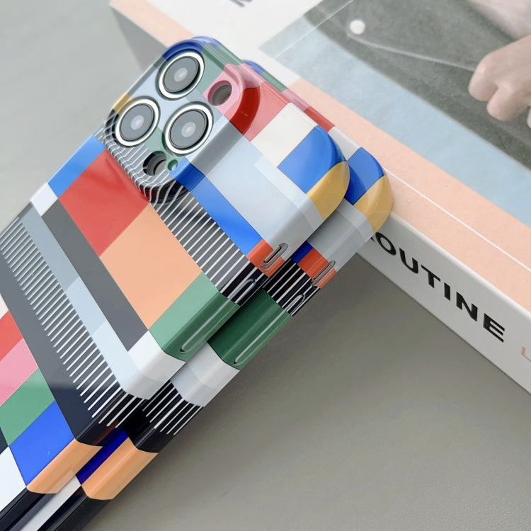 Precise Hole Glossy PC Phone Case, For iPhone 14, For iPhone 14 Plus, For iPhone 14 Pro, For iPhone 14 Pro Max, For iPhone 13, For iPhone 13 Pro, For iPhone 13 Pro Max, For iPhone 12, For iPhone 12 Pro, For iPhone 12 Pro Max, For iPhone 11�������������...