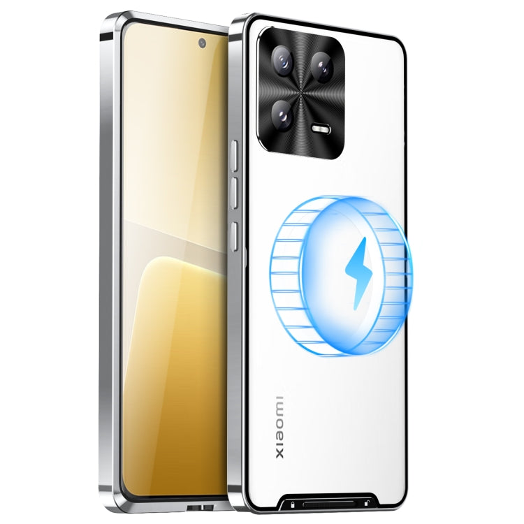MagSafe Magnetic Frosted Metal Phone Case, For Xiaomi 13, For Xiaomi 13 Pro