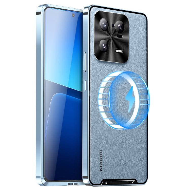 MagSafe Magnetic Frosted Metal Phone Case, For Xiaomi 13, For Xiaomi 13 Pro