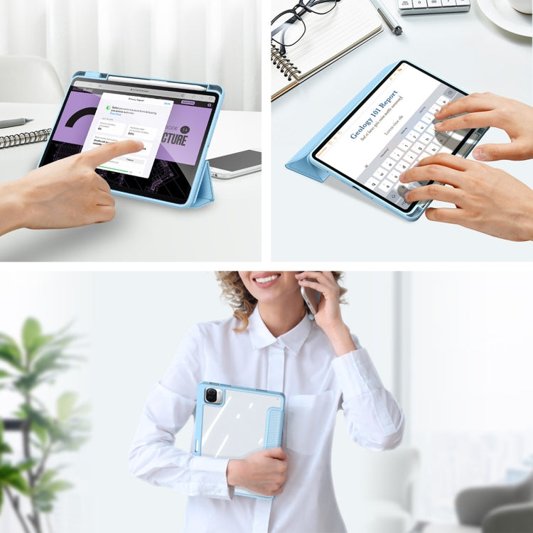 DUX DUCIS TOBY Series Antiskid Leather Tablet Case with Sleep / Wake-up Function