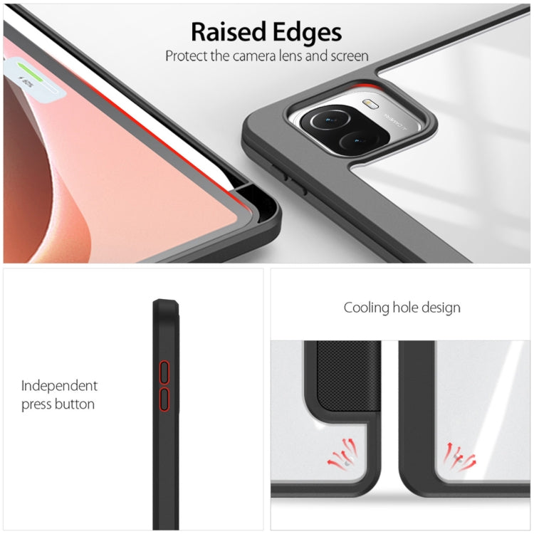 DUX DUCIS TOBY Series Antiskid Leather Tablet Case with Sleep / Wake-up Function