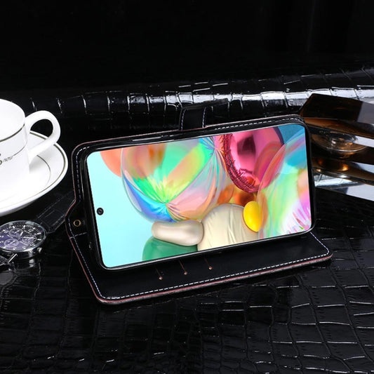 Crocodile leather wallet case with stand holder for Umidigi Power 3