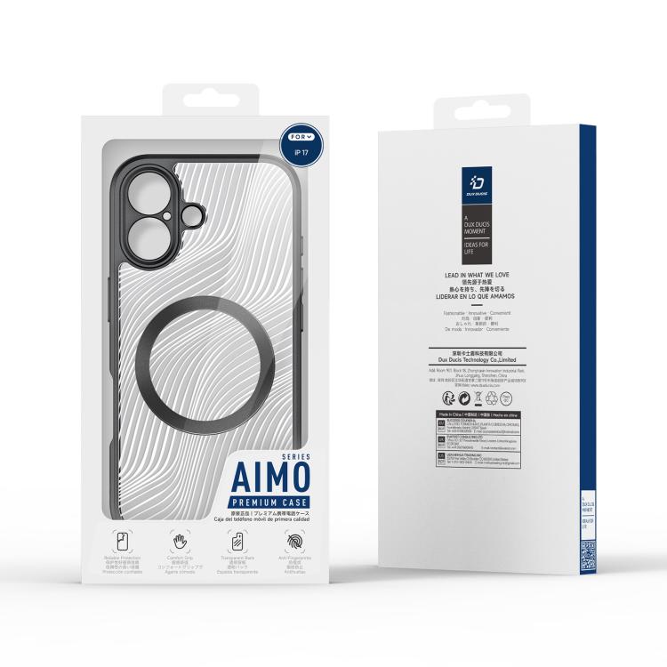 DUX DUCIS Aimo Mag Series TPU + PC MagSafe Frosted Feel Phone Case, For iPhone 17, For iPhone Air