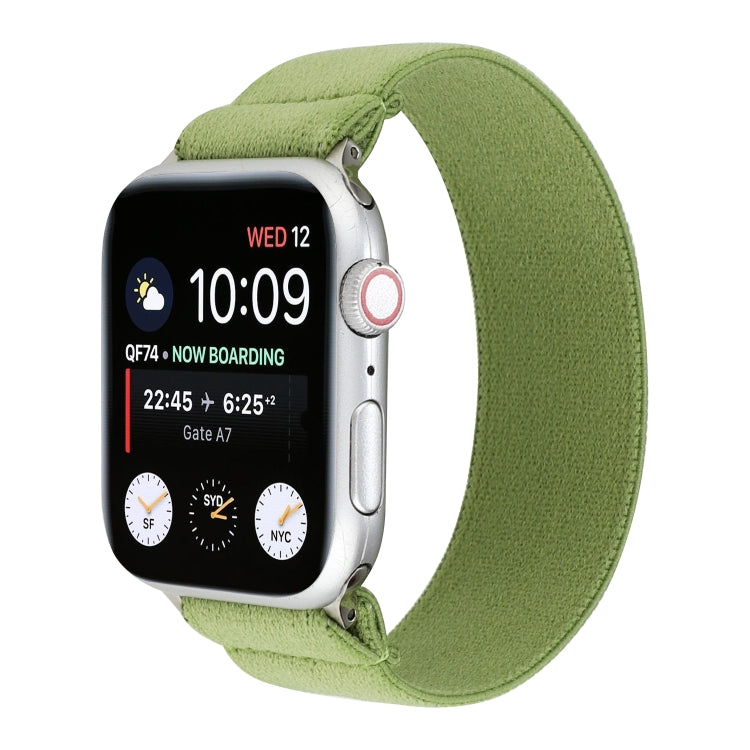 Elastic Nylon Braid Watch Band, For Apple Watch Series 8&7 45mm